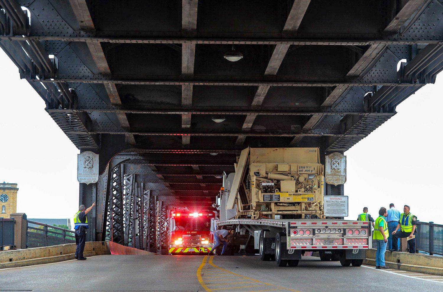 Truck-eating bridge claims a victim Monday morning